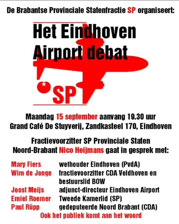 Eindhoven Airport Debat